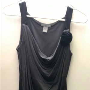 XS H&M Grey and Black tank